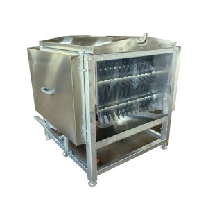 Seven sticks horizontal plucking machine