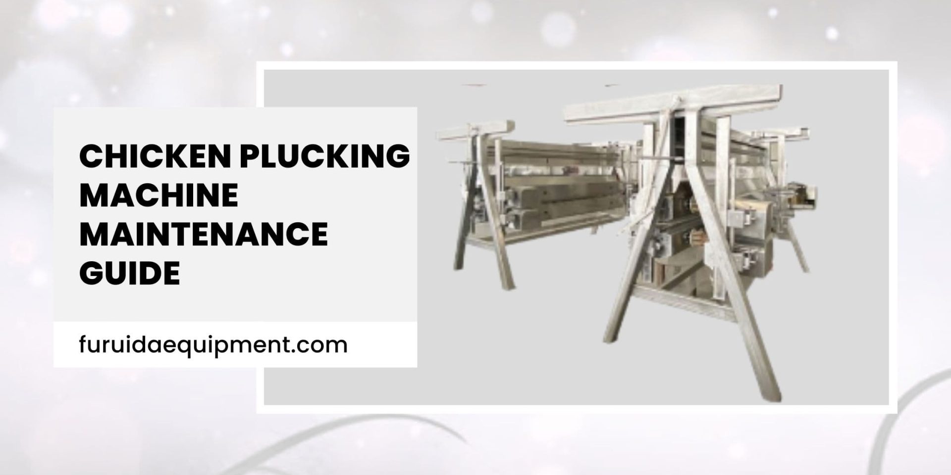 Chicken Plucking Machine Maintenance Guide