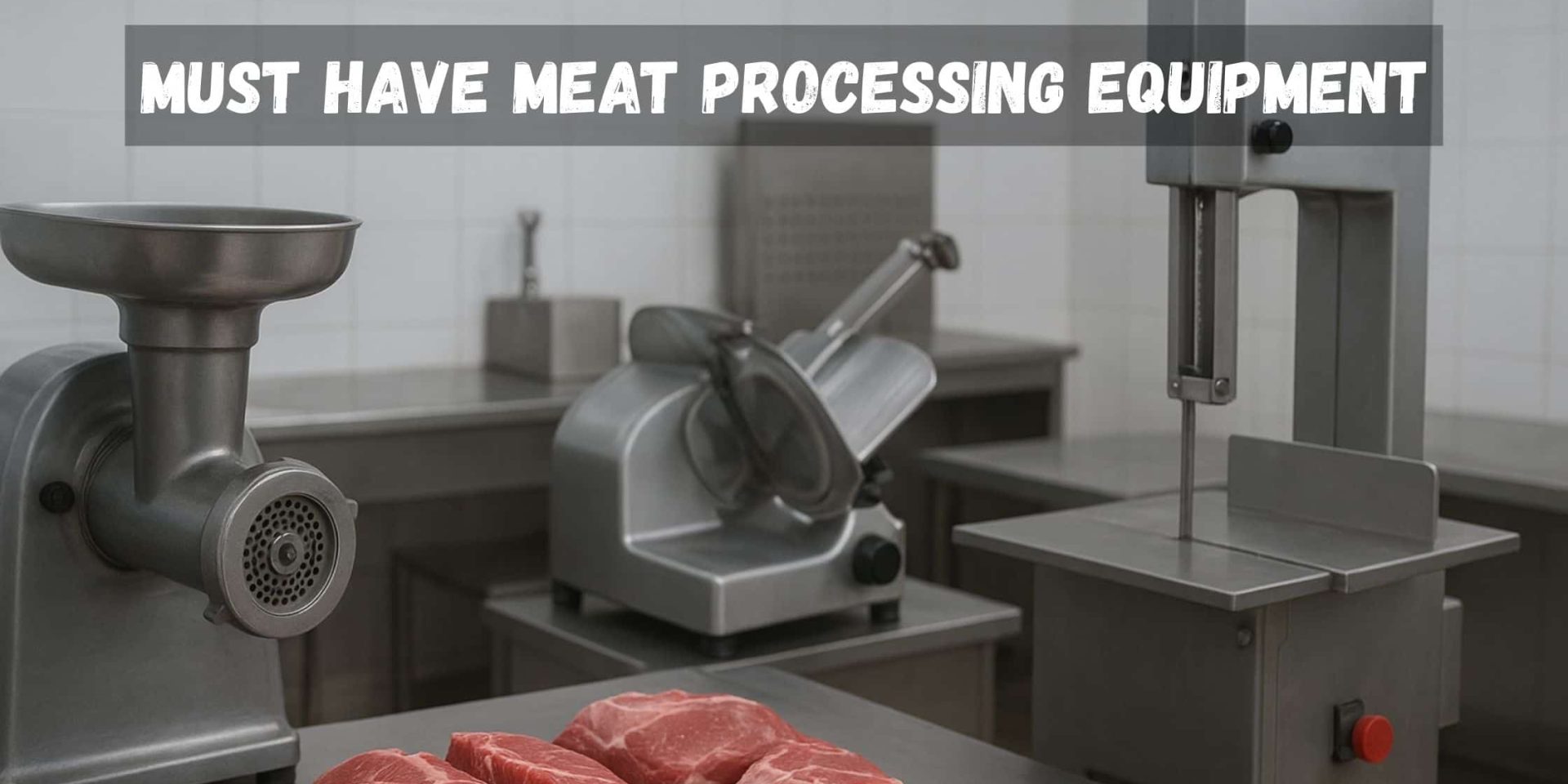 Must Have Meat Processing Equipment