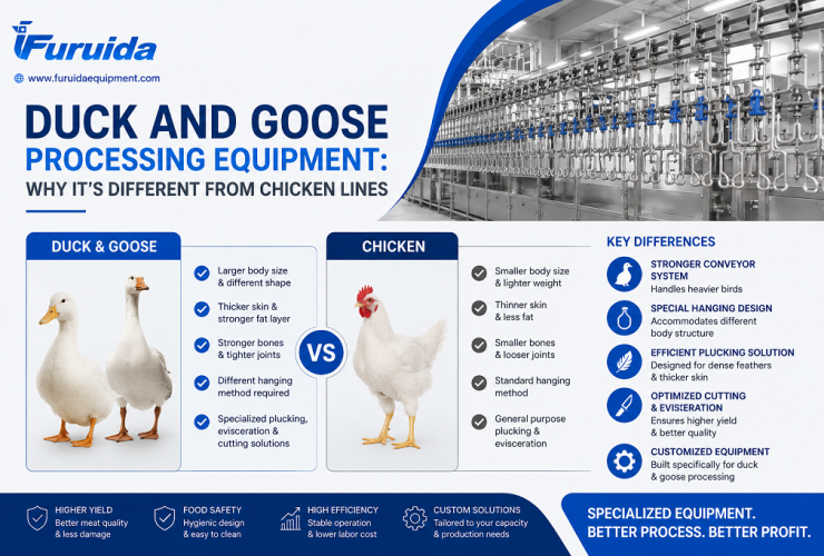 Duck & Goose Processing Equipment