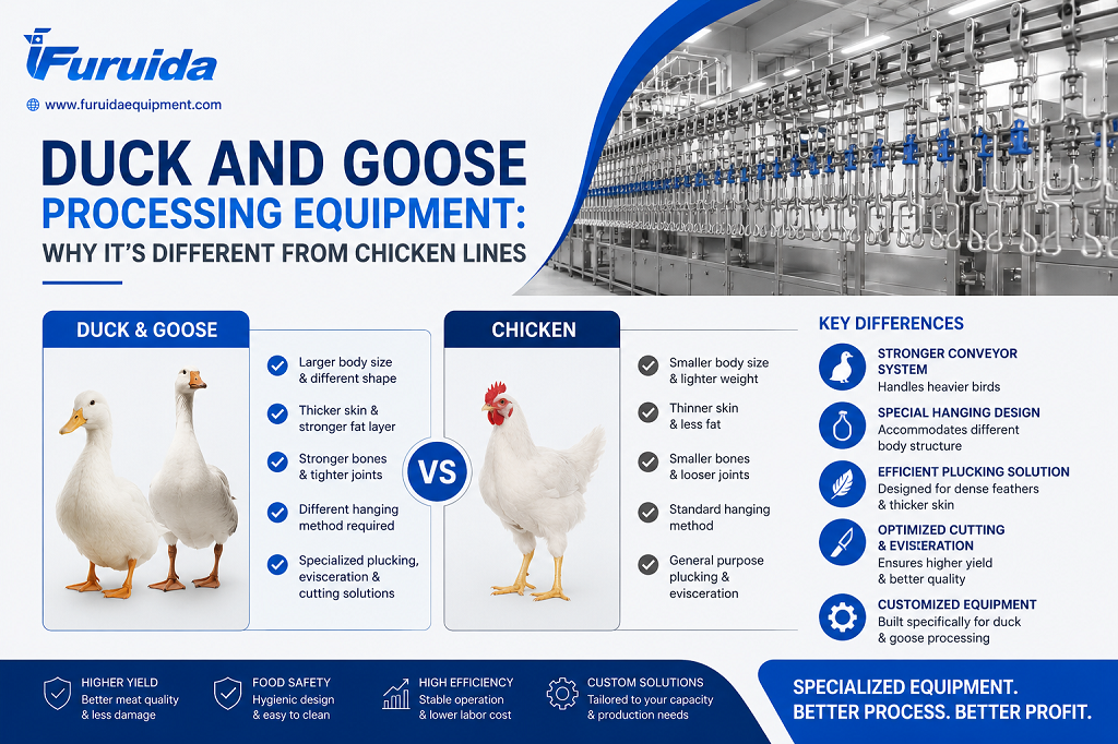 Duck & Goose Processing Equipment