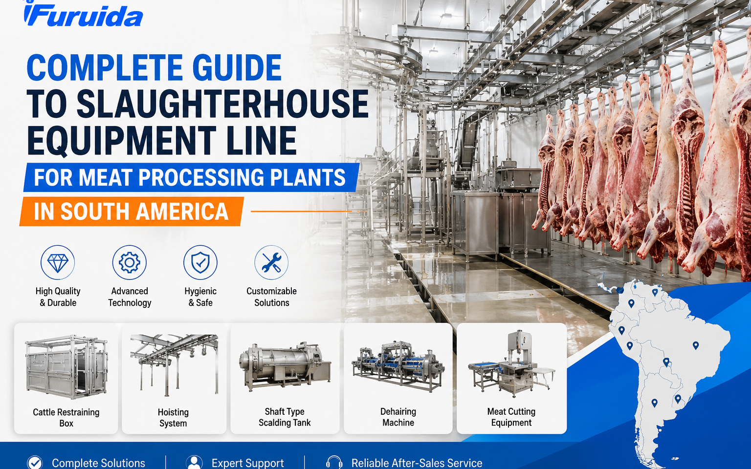 Meat processing plant equipment guide